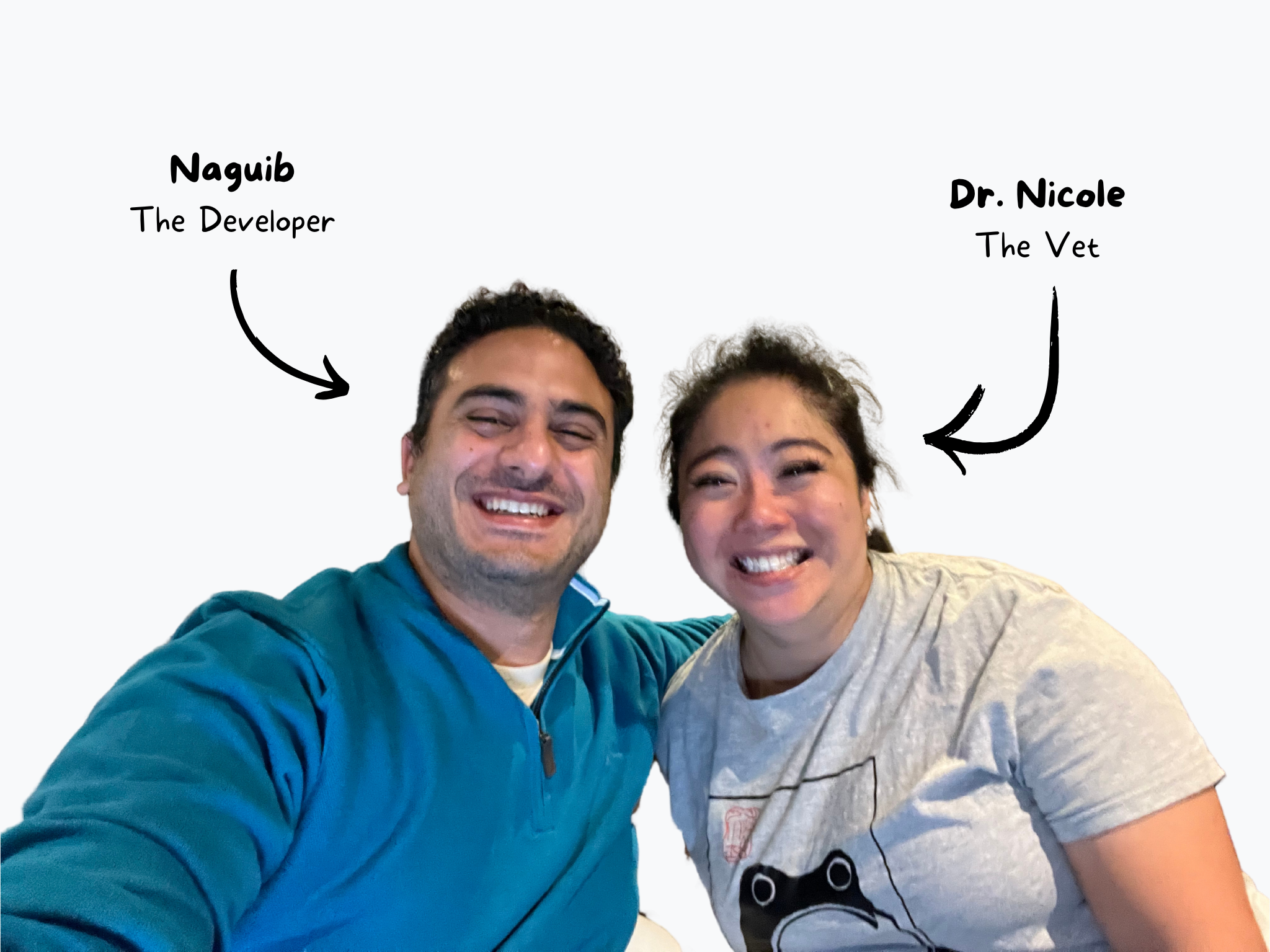 Pet Bowl team with their pets