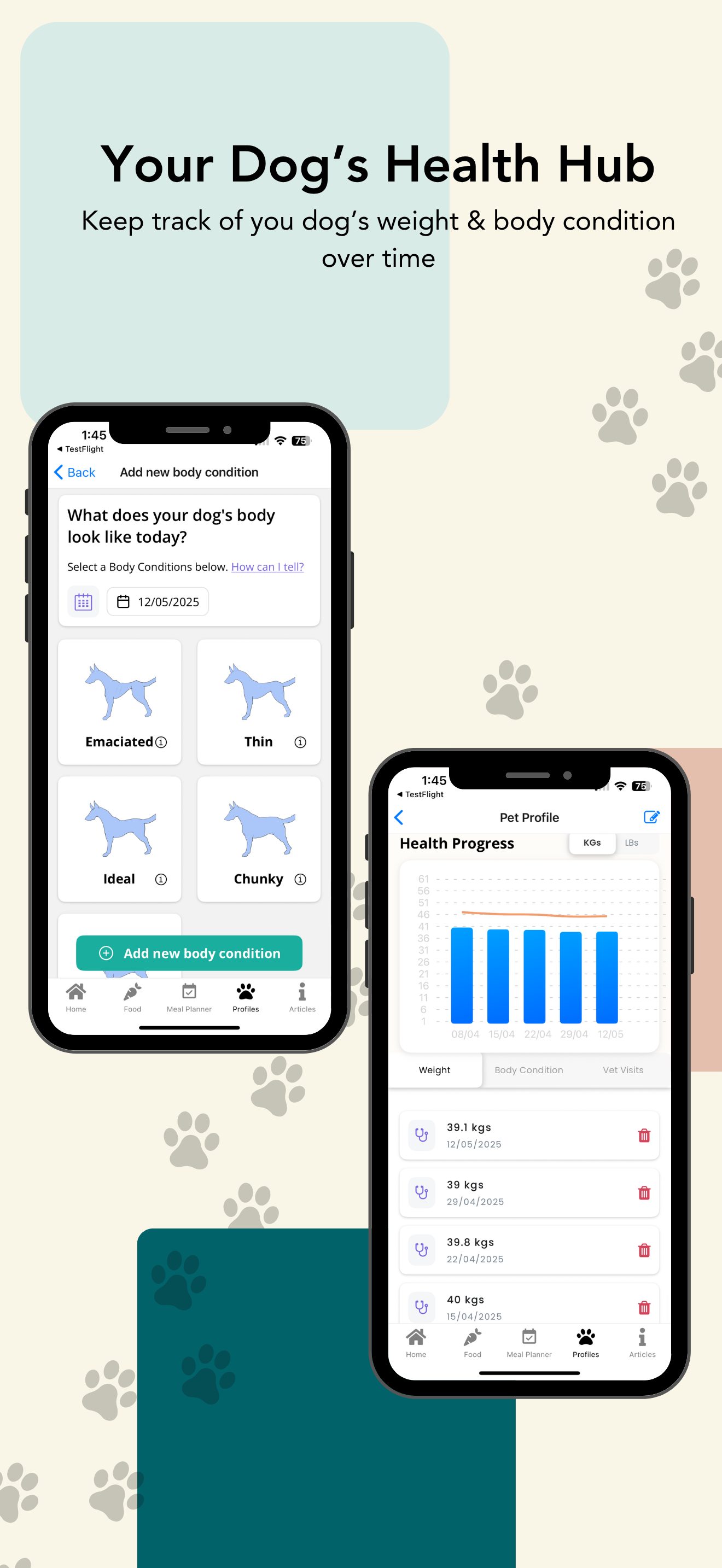 Dog Bowl - Exercise Tracker